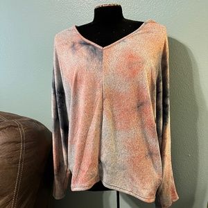 Soft tie dye top